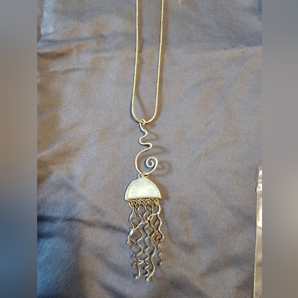 Jellyfish Pendant Necklace